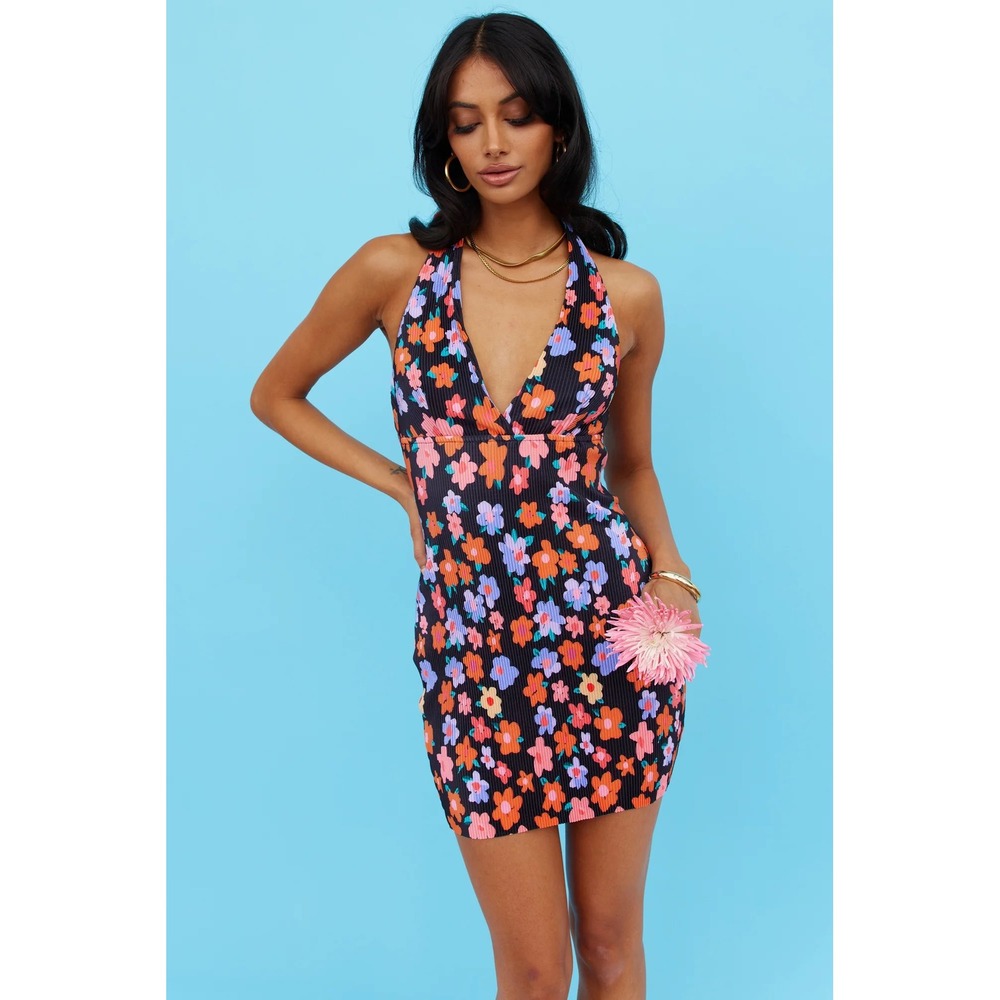 NWT Hello Molly‎ Worldly Loves Dress Floral Size Medium